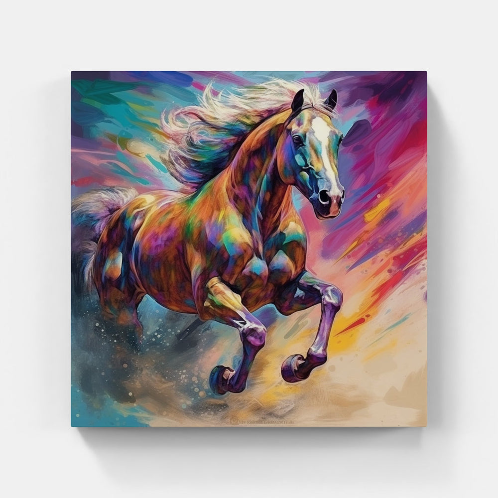 Wild Horse Adventure-Canvas-artwall-Artwall