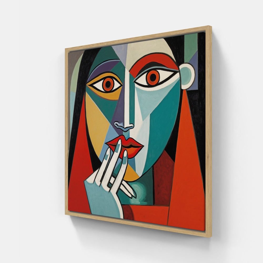 Picasso's Cubist Portraits-Canvas-artwall-Artwall