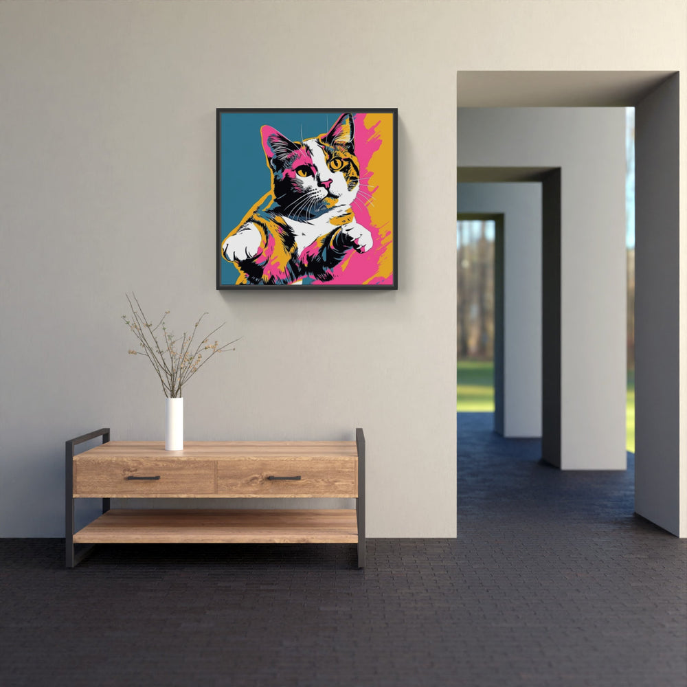 Cat nap purr joy-Canvas-artwall-Artwall