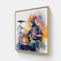 Enchanting Drum Melodies-Canvas-artwall-Artwall