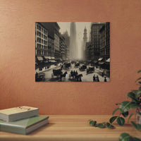 New York Dreaming.- Tableau aluminium