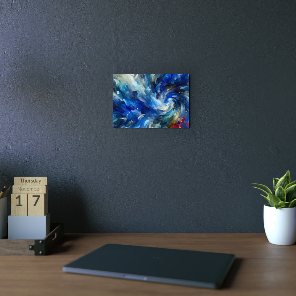 Bleu ciel été.- Tableau aluminium