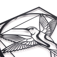 Metal Wall Decoration Vitruvian Bird