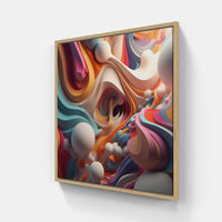 Kaleidoscopic Dreams-Canvas-artwall-20x20 cm-Wood-Artwall