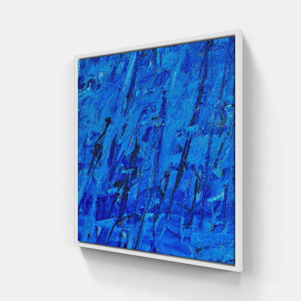 Blue sky shining-Canvas-artwall-20x20 cm-White-Artwall
