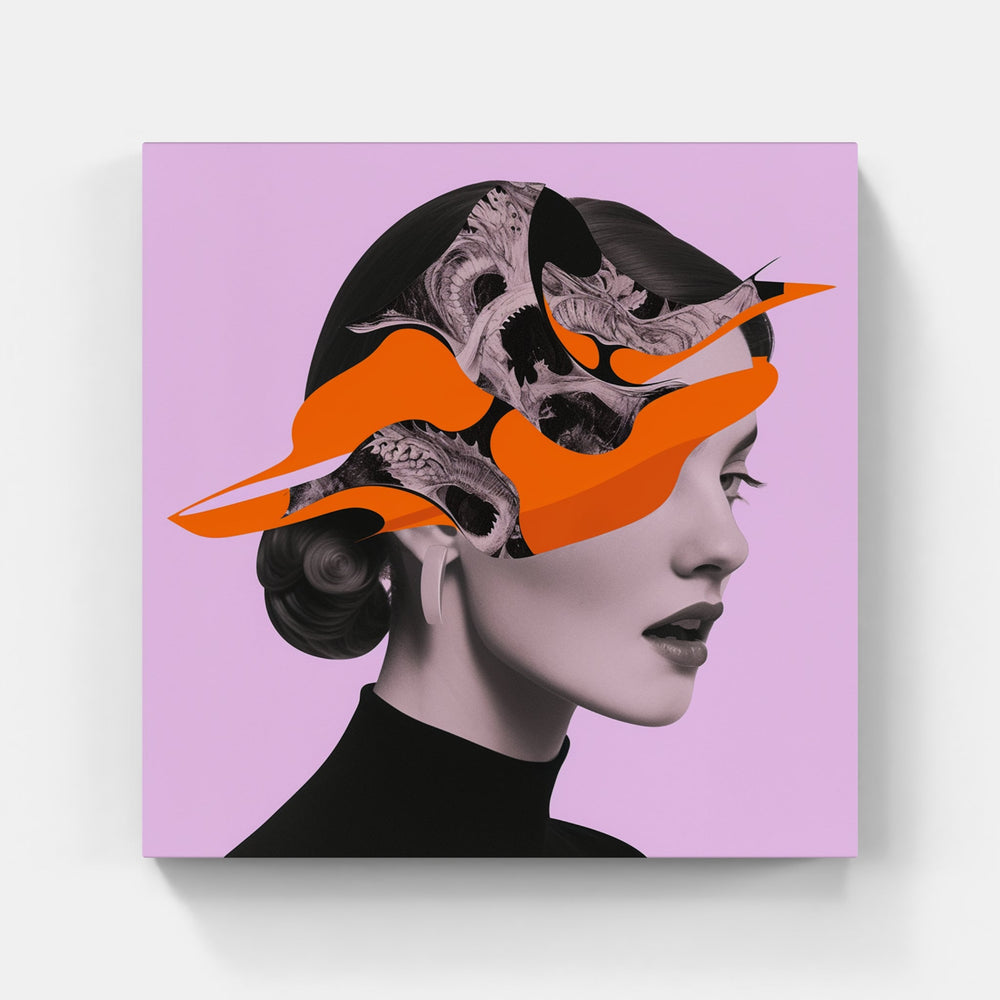 Minimalist Collage Melody-Canvas-artwall-Artwall