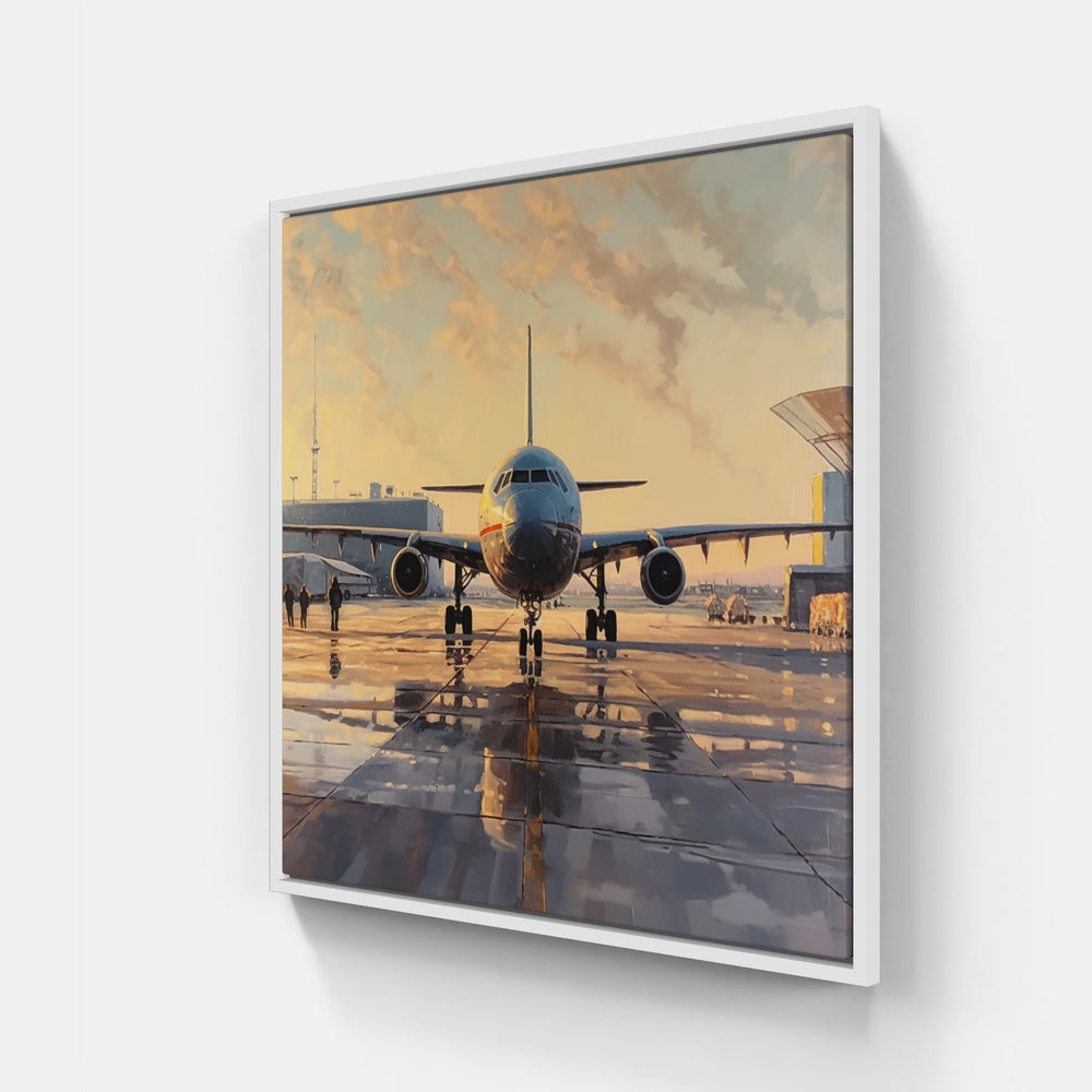 Jetsetter Vibes-Canvas-artwall-20x20 cm-Unframe-Artwall