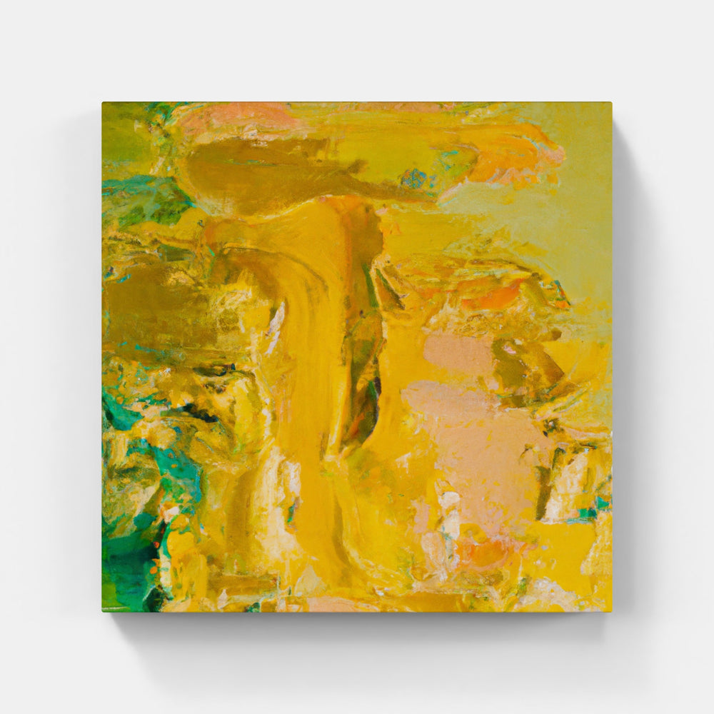 Yellow dream bright-Canvas-artwall-Artwall