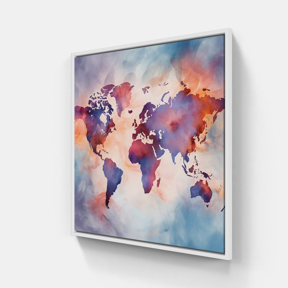 Ethereal World Essence-Canvas-artwall-20x20 cm-White-Artwall