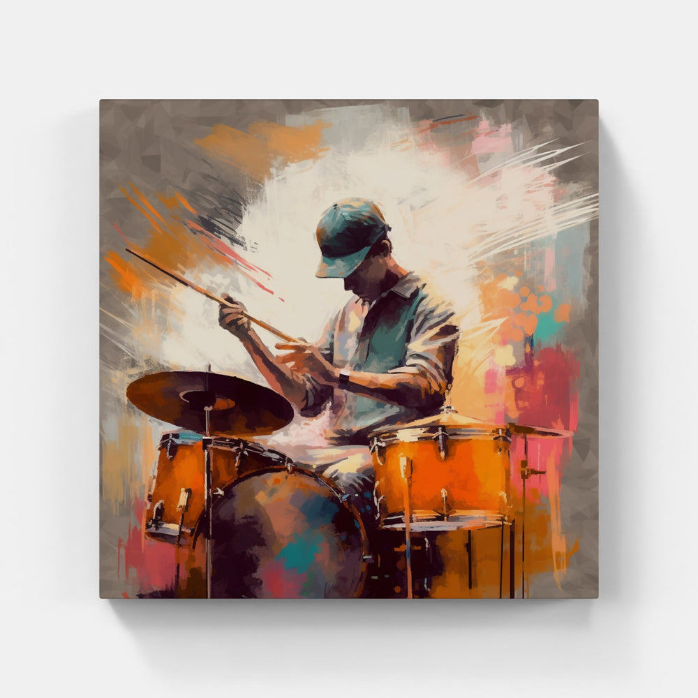 Vivid Drum Grooves-Canvas-artwall-Artwall