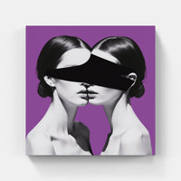 Minimalist Collage Harmony-Canvas-artwall-Artwall
