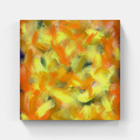 Yellow sunshine smiles-Canvas-artwall-Artwall