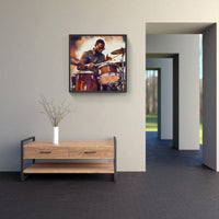 Eclectic Drum Ensemble-Canvas-artwall-Artwall