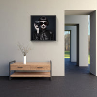 Glamour Reflections in Fashion-Canvas-artwall-Artwall