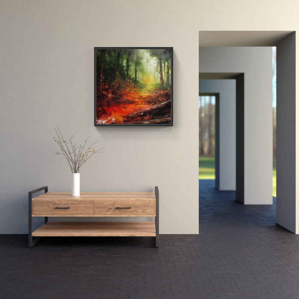 Dappled Sunlit Glade-Canvas-artwall-Artwall