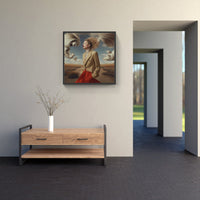 Vintage Chic Unveiled-Canvas-artwall-Artwall