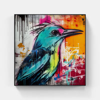 Bird sky blue-Canvas-artwall-Artwall