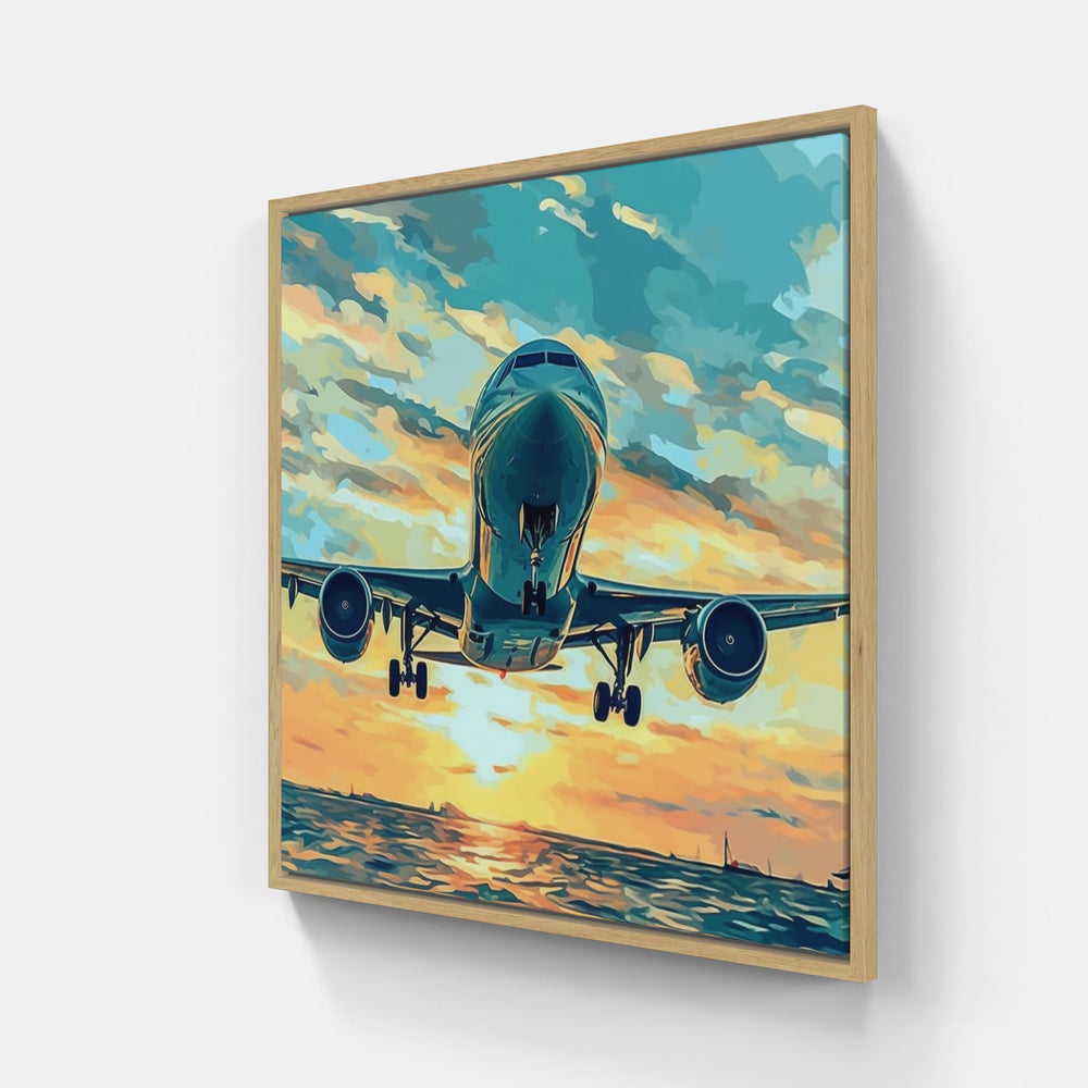 Airplane Dreams-Canvas-artwall-20x20 cm-Unframe-Artwall