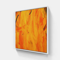 Orange shades brilliant-Canvas-artwall-20x20 cm-White-Artwall