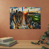 New York Dreams!- Tableau aluminium