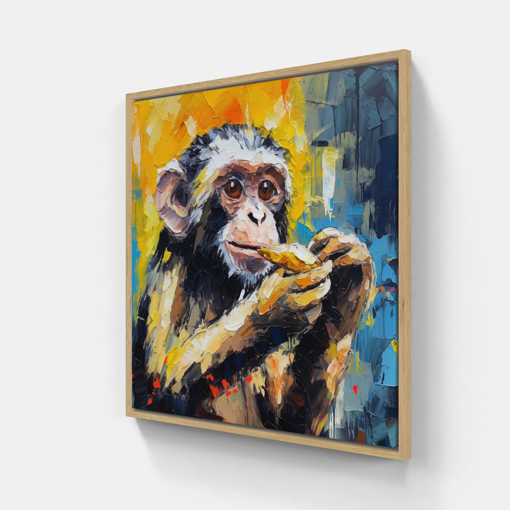 Spirited Monkey Canva-Canvas-artwall-Artwall