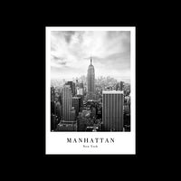Poster Deco Manhattan