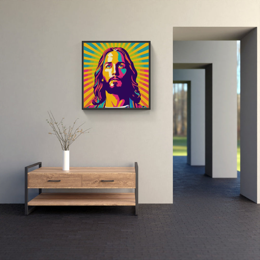 Christ Pop-Canvas-artwall-Artwall