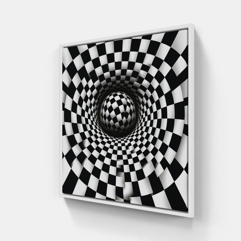 Illusory Enchantments-Canvas-artwall-20x20 cm-White-Artwall