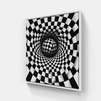 Illusory Enchantments-Canvas-artwall-20x20 cm-White-Artwall