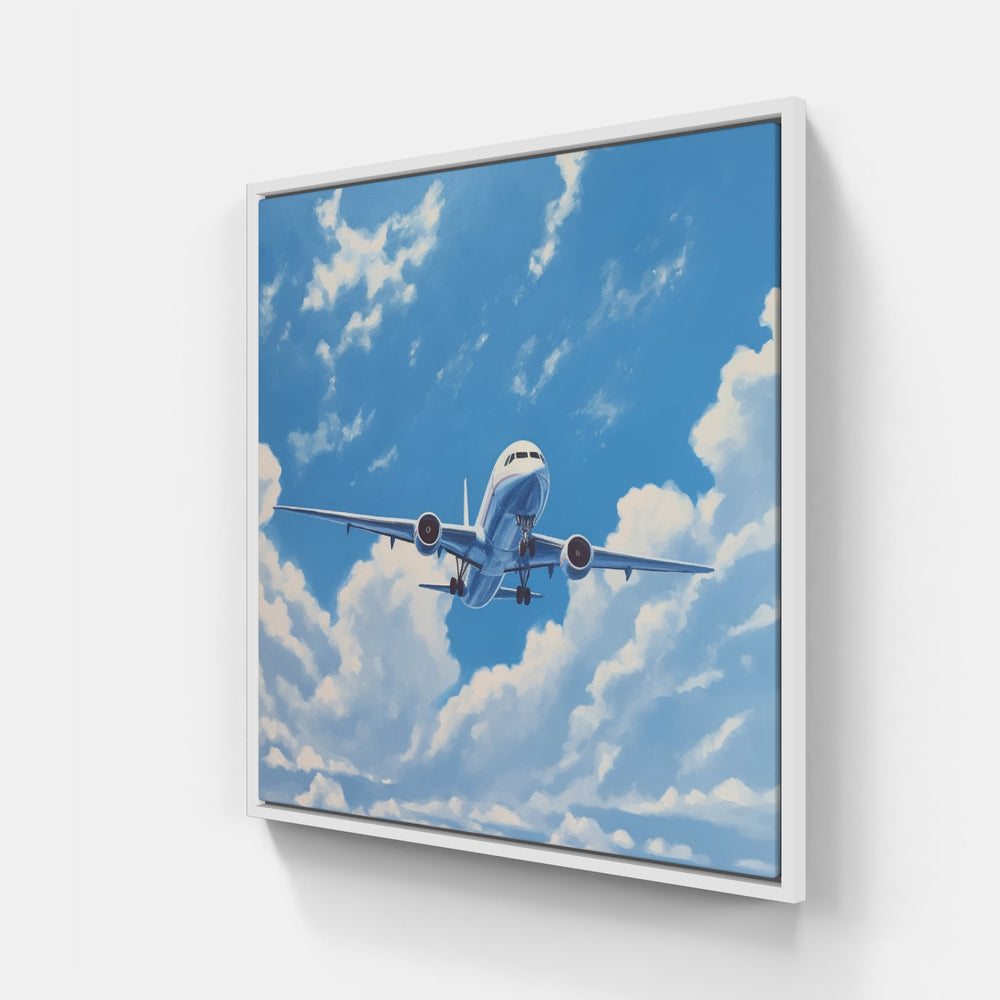 Aviation Fusion-Canvas-artwall-20x20 cm-Unframe-Artwall