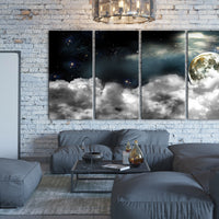 Tableau Moon in the Clouds I