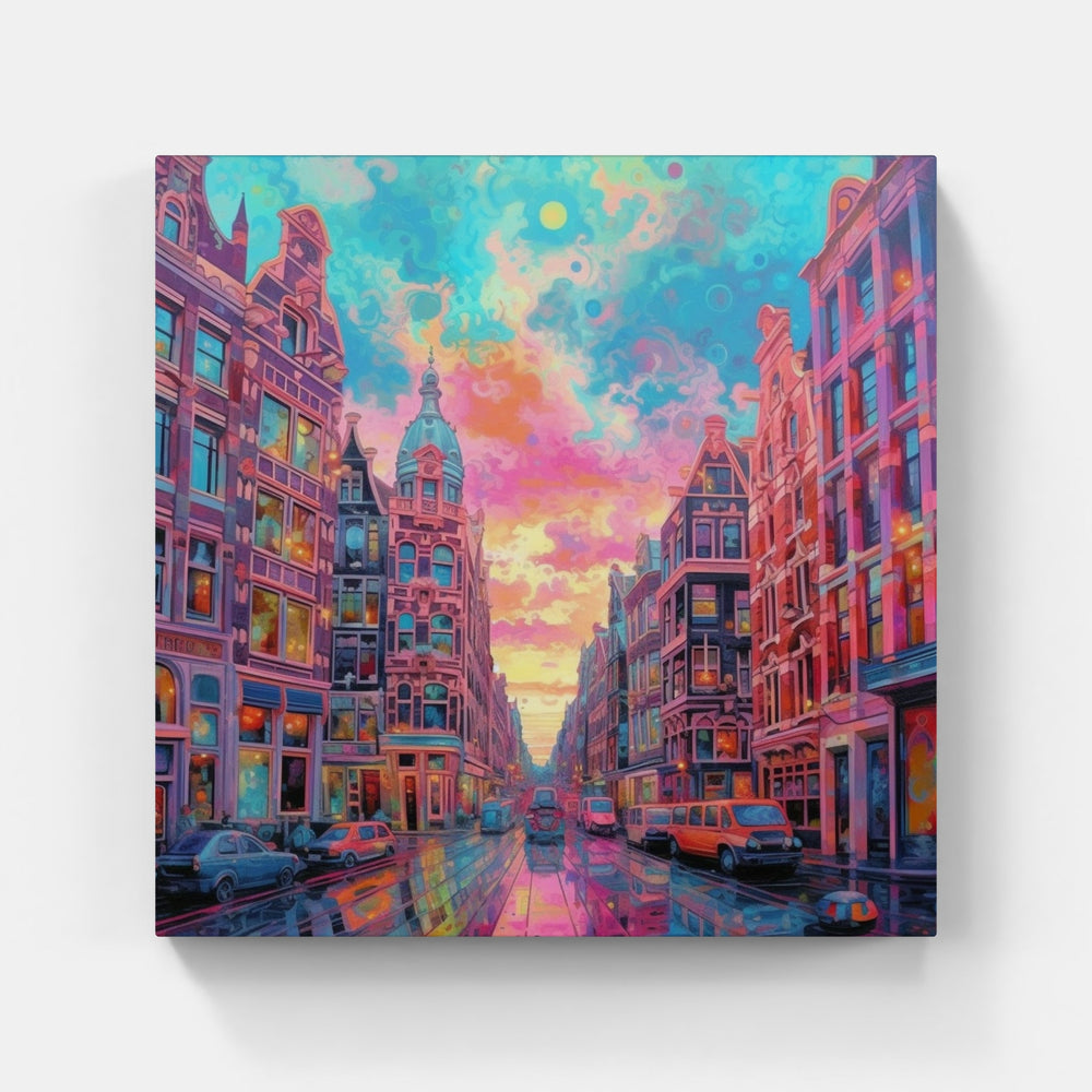 Amsterdam Symphony"-Canvas-artwall-Artwall