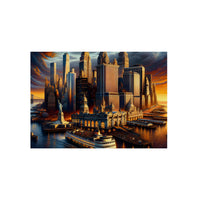 New York Amour ❤️- Tableau aluminium