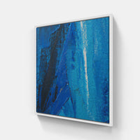 Blue sky morning-Canvas-artwall-20x20 cm-White-Artwall