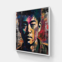 "Street's Dreaming"-Canvas-artwall-20x20 cm-White-Artwall