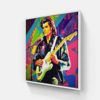 Euphoric Guitar Melody-Canvas-artwall-20x20 cm-White-Artwall