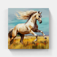 Gentle Horse Gaze-Canvas-artwall-Artwall