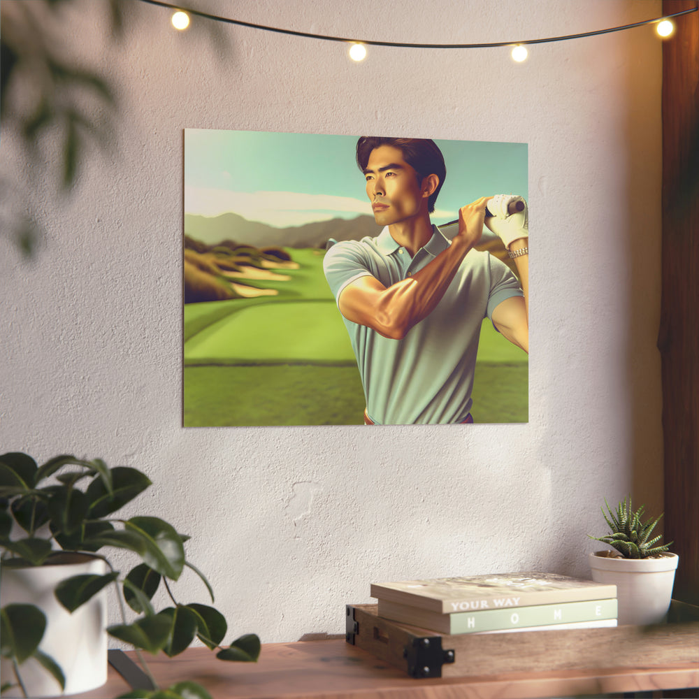 Golf longue vie!- Tableau aluminium