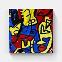 Basquiat over time.-Canvas-artwall-Artwall