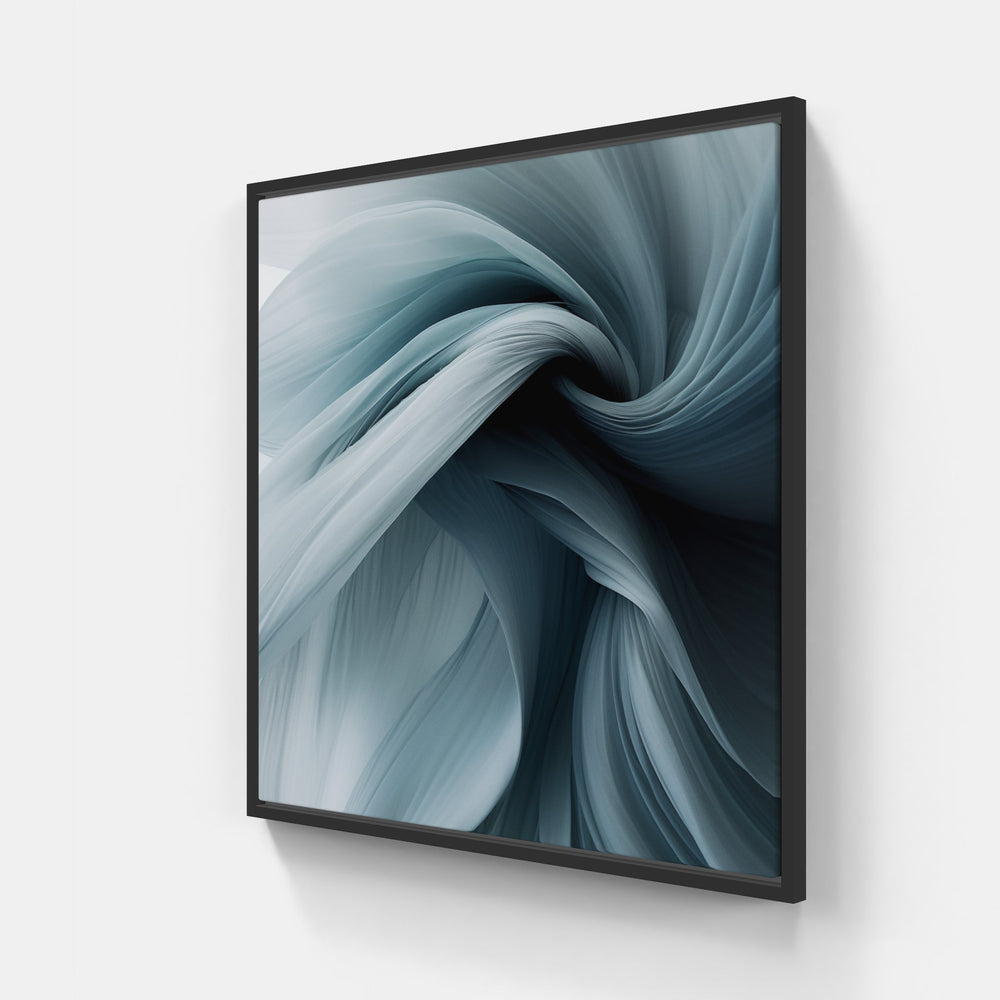 Liquid Light-Canvas-artwall-40x40 cm-Black-Artwall