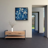 Nostalgic Cyanotype Memoirs-Canvas-artwall-Artwall