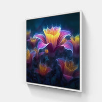 Tropical Blooming Beauty-Canvas-artwall-40x40 cm-White-Artwall