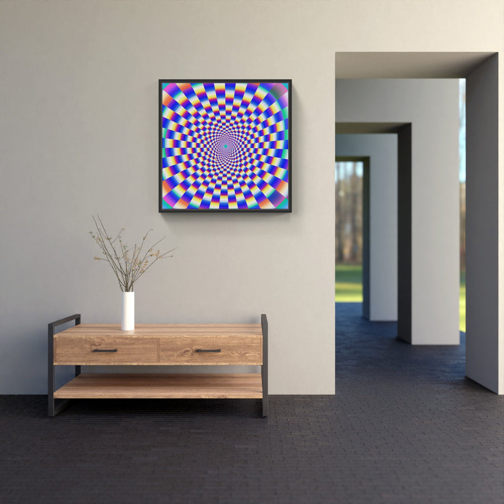 Optical Intrigue Unleashed-Canvas-artwall-Artwall