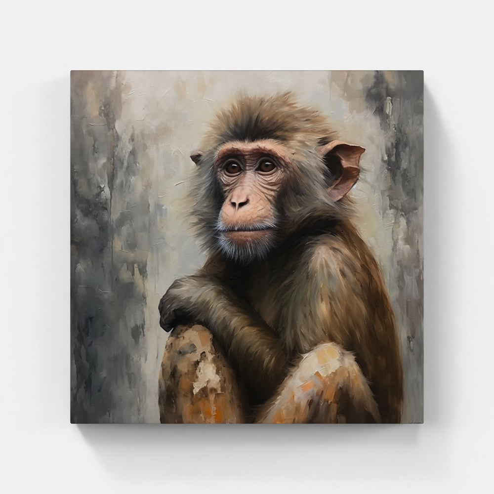 Whimsical Monkey Art-Canvas-artwall-Artwall