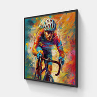 Pedal Paradise-Canvas-artwall-20x20 cm-Black-Artwall