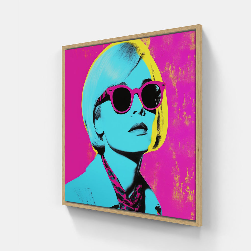 Andy's Pop Culture Icons-Canvas-artwall-20x20 cm-Unframe-Artwall