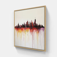 Luminous Skyline Charm-Canvas-artwall-Artwall