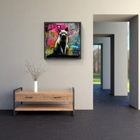 Cat purr bliss-Canvas-artwall-Artwall