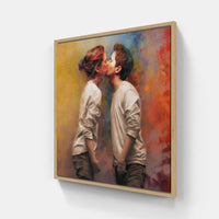 Romantic Affection Harmony Unity-Canvas-artwall-Artwall