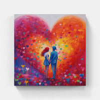 Heart's Endless Devotion-Canvas-artwall-Artwall